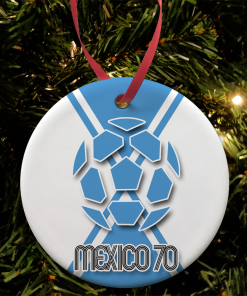 Mexico 70 Retro Christmas Tree Decoration