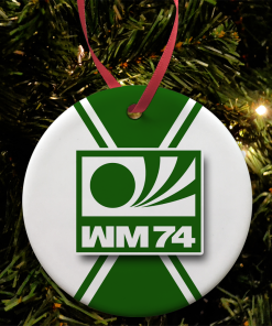 World Cup 74 Retro Christmas Tree Decoration