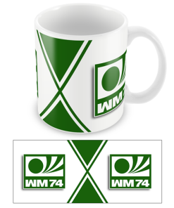 West Germany 74 World Cup Retro Mug