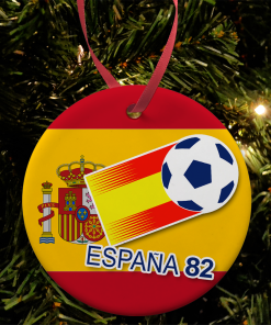 Spain 82 Retro Christmas Tree Decoration