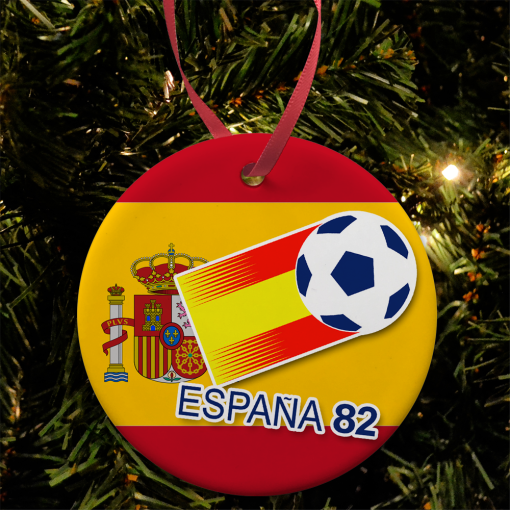 Spain 82 Retro Christmas Tree Decoration