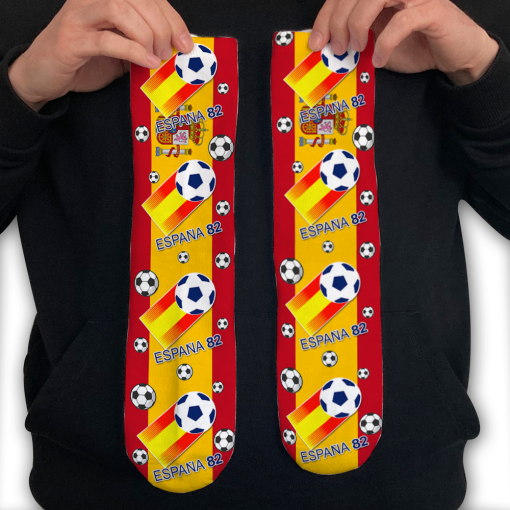 World Cup Spain 82 Retro Socks