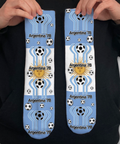 World Cup Argentina 78 Retro Socks