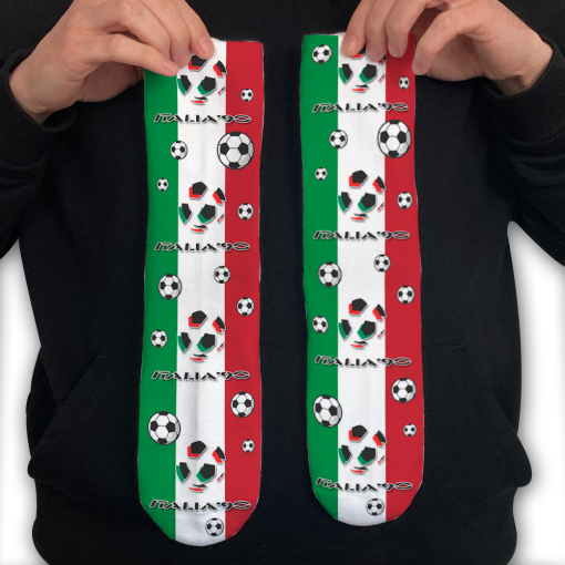 World Cup Italia 90 Retro Socks