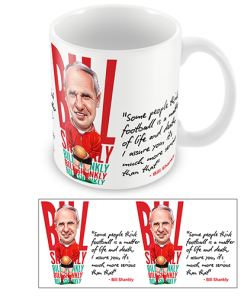 Bill Shankly Quote Mug Life And Death