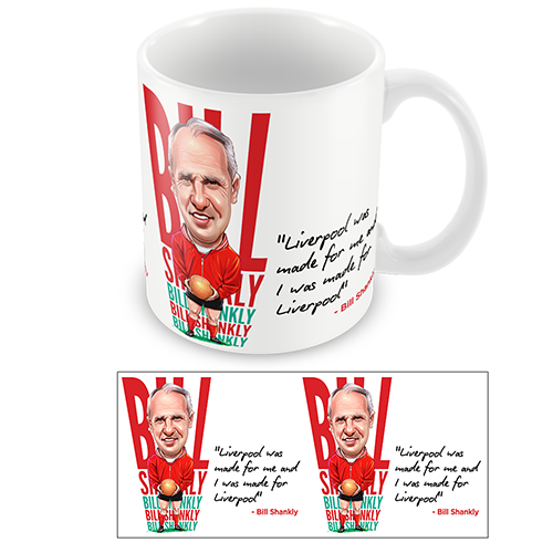 Bill Shankly Quote Mug Made For Liverpool