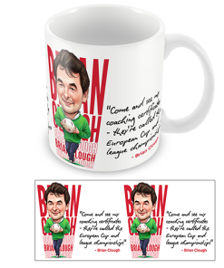 Brian Clough Quote Mug Coaching Certificates