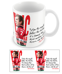 Eric Cantona Quote Mug Seagulls