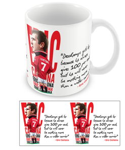 Eric Cantona Quote Mug Water Carrier