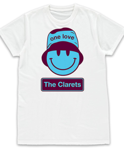 One Love Burnley Bucket Hat White T-Shirt