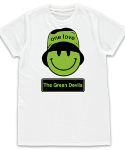 One Love Forest Green Rovers Bucket Hat White T-Shirt