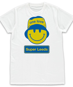 One Love Leeds Utd Bucket Hat White T-Shirt