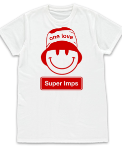 One Love Lincoln Bucket Hat White T-Shirt