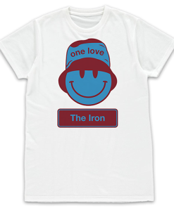 One Love Scunthorpe Utd Bucket Hat White T-Shirt
