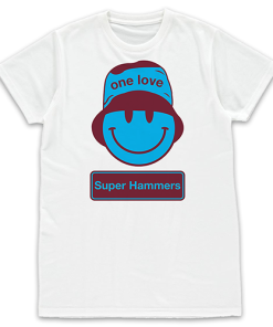 One Love West Ham Bucket Hat White T-Shirt