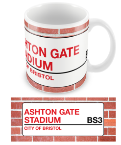Bristol City Stadium Sign Mug