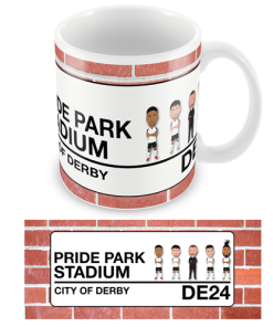 Derby Stadium Sign Mug