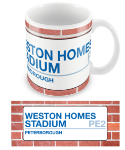 Peterborough Stadium Sign Mug