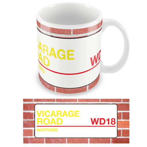 Watford Stadium Sign Mug