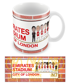 Arsenal Stadium Sign Mug 23-24