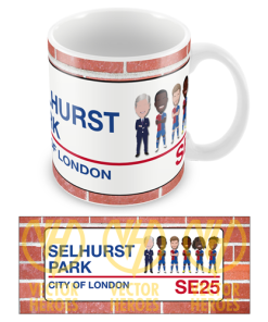Crystal Palace Stadium Sign Mug 23-24