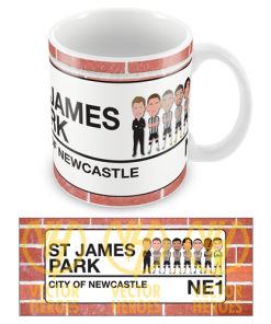 Newcastle St James Park Stadium Sign Mug 23-24 Utd Toon Army