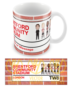 Brentford Stadium Sign Mug 23-24