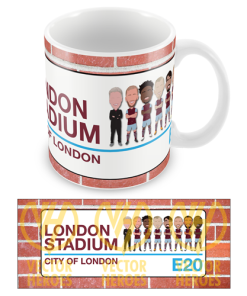 West Ham Utd Stadium Sign Mug 23-24