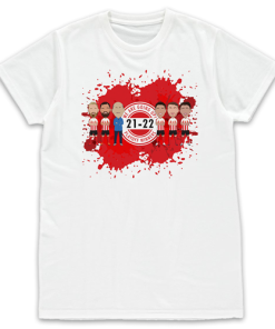Sunderland Play-Off Winners 21-22 Splat White T-Shirt