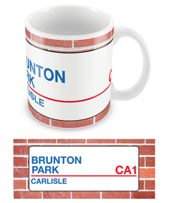 Carlisle Utd Sign Mug Team Colours