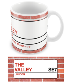 Charlton Athletic Sign Mug Team Colours
