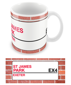 Exeter City Sign Mug Team Colours