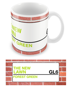 Forest Green Rovers Sign Mug Team Colours