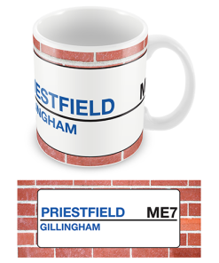 Gillingham Sign Mug Team Colours