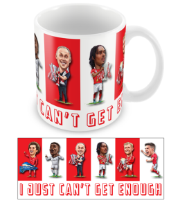 Nottingham Forest The Football Artist Mug I Just Can't Get Enough