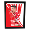 Yates Nottingham Forest The Football Artist Framed Print