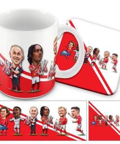 Nottingham Forest The Football Artist Mug and Coaster Set