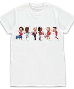 Nottingham Forest The Football Artist White T-Shirt
