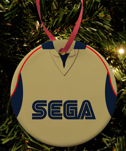 Arsenal Away 2001 Retro Kit Christmas Tree Decoration