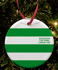 Celtic 1967 Retro Kit Christmas Tree Decoration