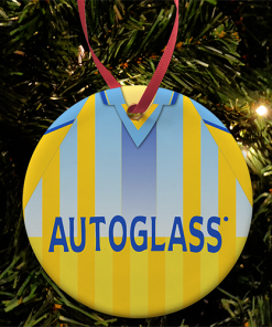 Chelsea Away 1997 Retro Kit Christmas Tree Decoration