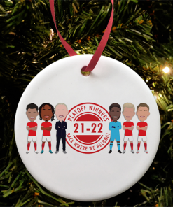 Nottingham Forest Play-Off Winners 21-22 Christmas Tree Decoration