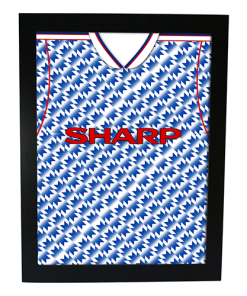 Man Utd Away 1992 Retro Kit Framed Print
