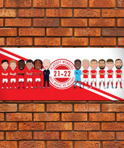 Nottingham Forest Play-Off Winners 21-22 Aluminium Wall Art Metal Sign