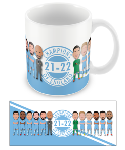 Man City Champions Of England 21-22 Mug