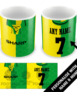 Man Utd Away 92-94 Shirt Personalised Retro Kit Mug