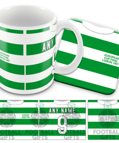 Celtic Retro Kit Home 1967 Mug and Coaster Set