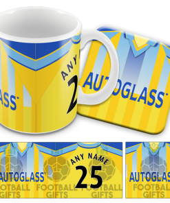 Chelsea Retro Kit Away 1997 Mug and Coaster Set