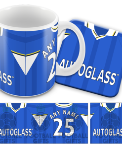 Chelsea Retro Kit Home 1997 Mug and Coaster Set
