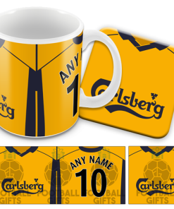 Liverpool Retro Kit Away 2000 Mug and Coaster Set